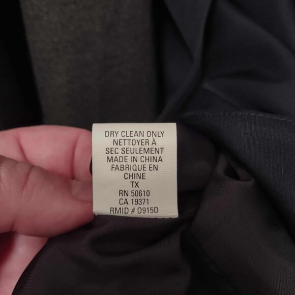 NWT Anne Klein 2 Triple Button Women's Navy Blue Blazer Sz 16  $218. Retail - Picture 4 of 5